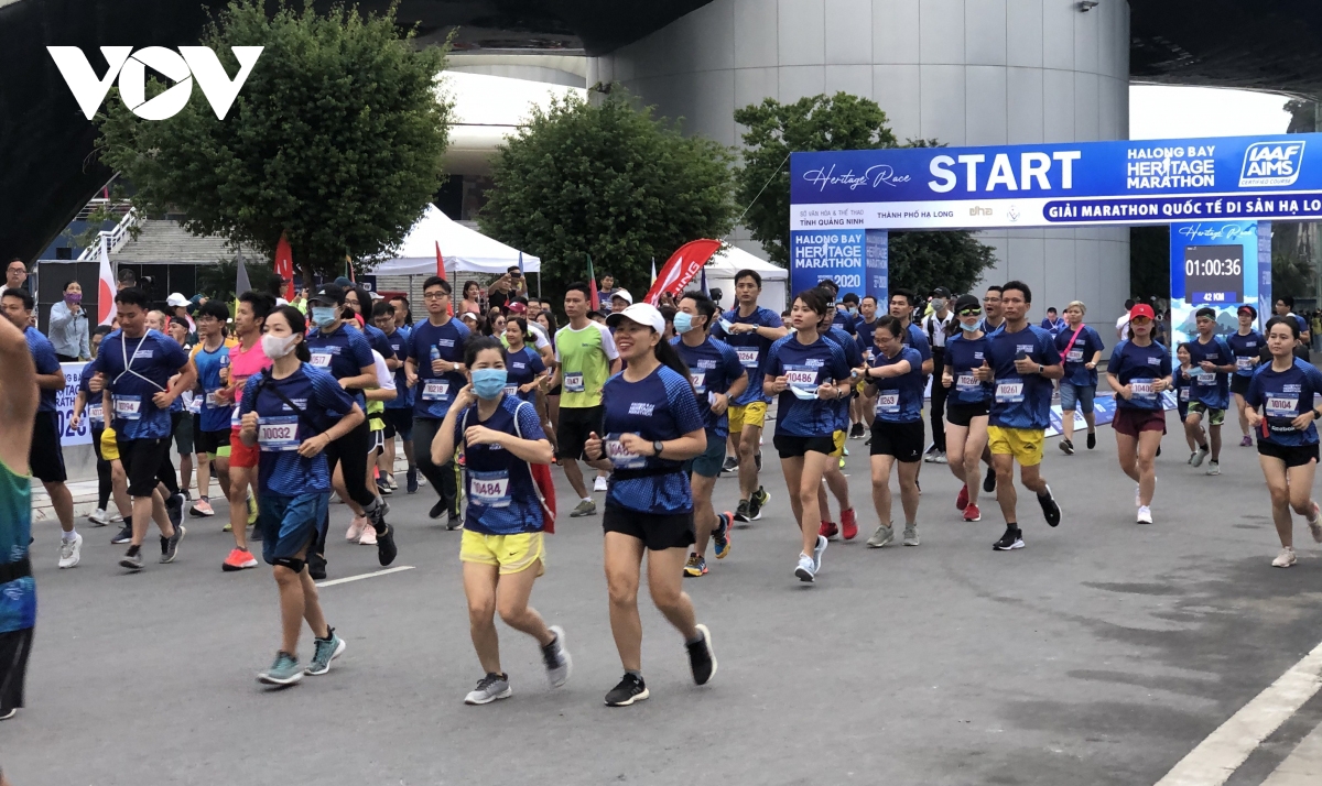 Quang Ninh hosts Halong Bay Heritage Marathon 2020